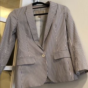 Banana Republic - Seersucker Blazer - Size 4P